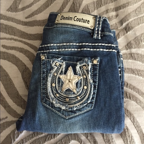 🆕Denim Couture Capris 👖 - Picture 5 of 7